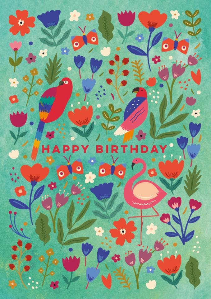 cute birthday card aimed at birthday