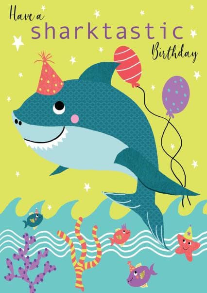 cute, punny birthday card aimed at kids, animal lovers
