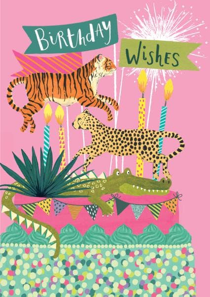 animal, cute birthday card aimed at kids, children