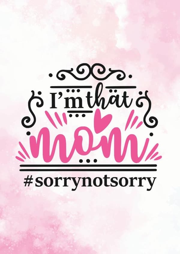 funny birthday card aimed at mom