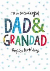 sentimental birthday card aimed at dad, grandpa