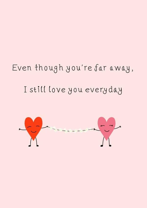 sentimental birthday card aimed at couple, girlfriend, boyfriend, lovers, young adults