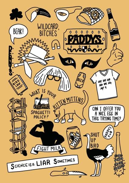 funny birthday card aimed at adult