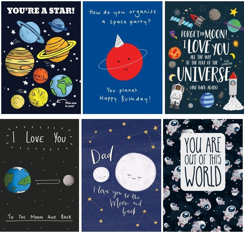 cute, punny birthday card aimed at kids, teenager, dad, family, friends