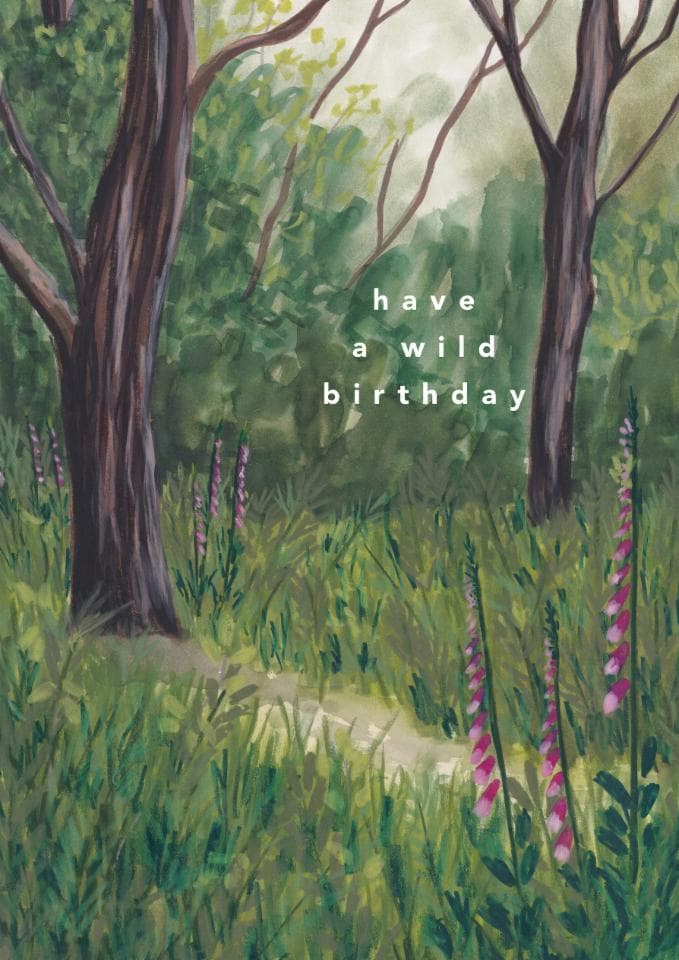 sentimental birthday card aimed at adults, friends