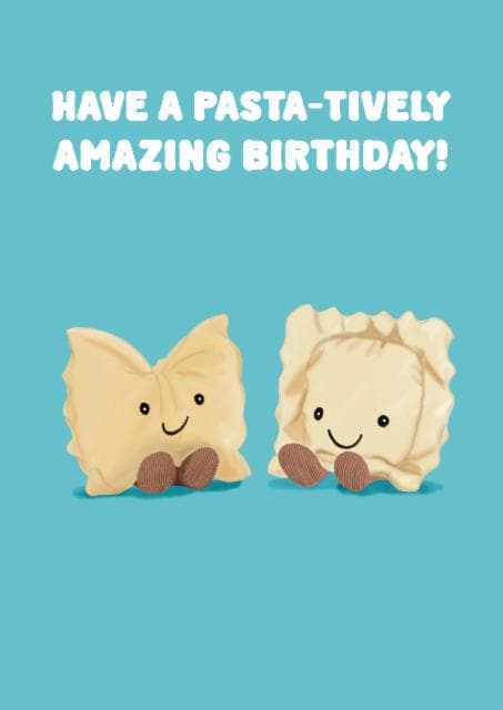 cute, punny birthday card aimed at adults, friends