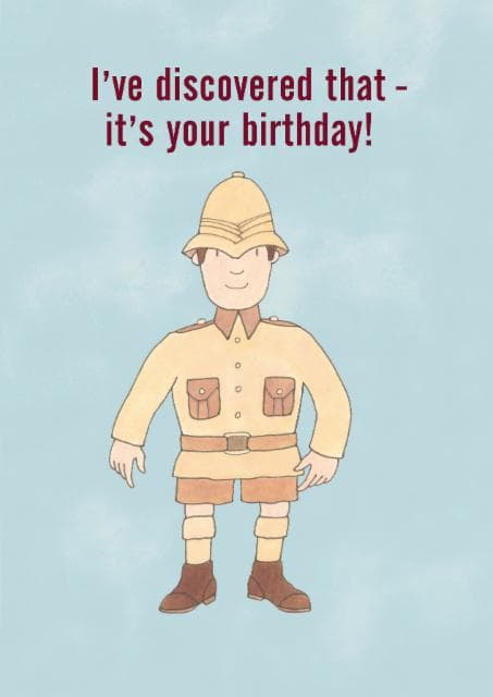 punny birthday card aimed at adult