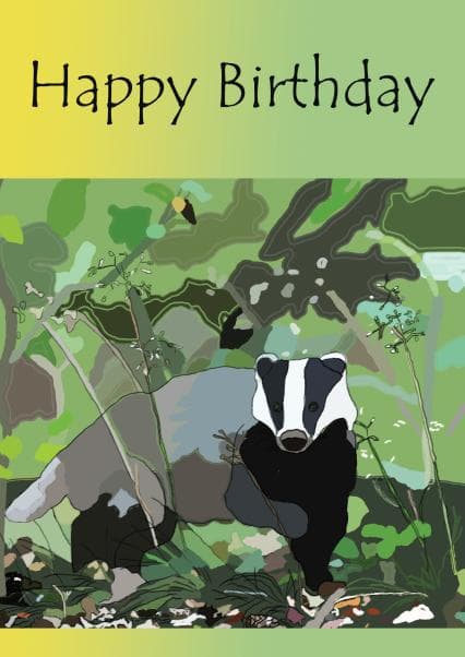 cute, animal birthday card aimed at animal lovers