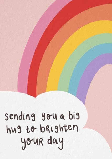 cute, sentimental birthday card aimed at adult, friends