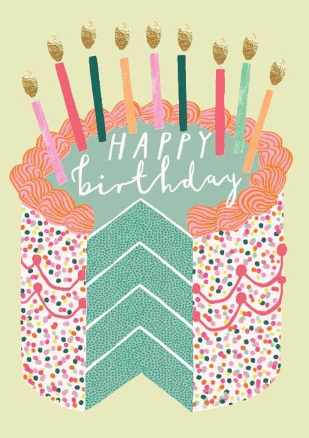 cute birthday card aimed at birthday, kids