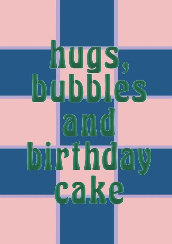 cute birthday card aimed at birthday