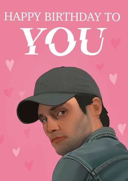 funny birthday card aimed at boyfriend, husband, men, young adults