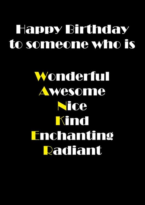 sentimental birthday card aimed at women, friends, girlfriend