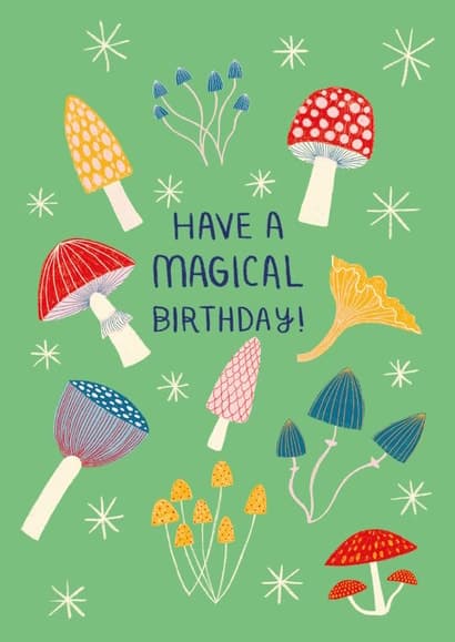 cute birthday card aimed at adults, women, friends