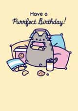 cute, punny birthday card aimed at animal lovers, cat lovers, friends