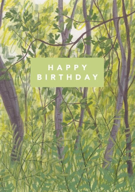 sentimental birthday card aimed at family, friends, nature lovers