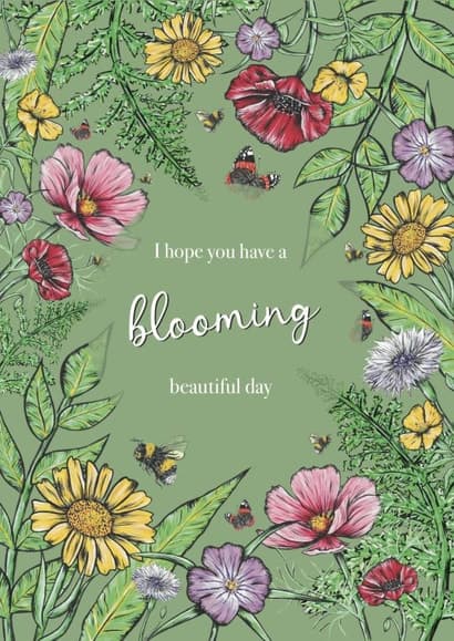 sentimental birthday card aimed at adult, women