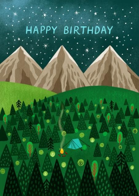 cute birthday card aimed at adults, friends