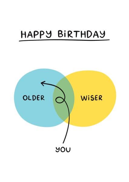 funny birthday card aimed at adult