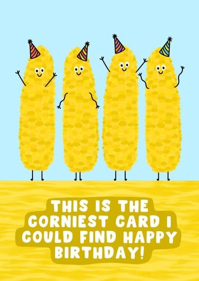 punny birthday card aimed at adults, friends