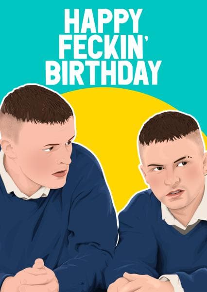 rude, funny birthday card aimed at teenagers, young adults