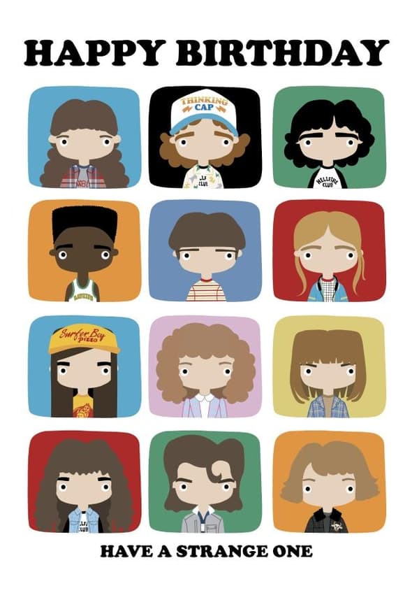 cute birthday card aimed at teenagers, young adults