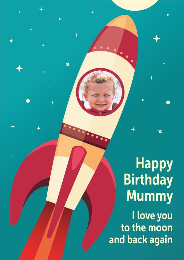 cute birthday card aimed at moms