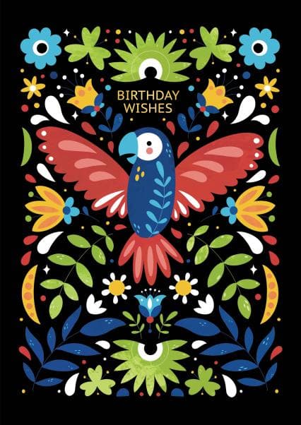 cute birthday card aimed at animals