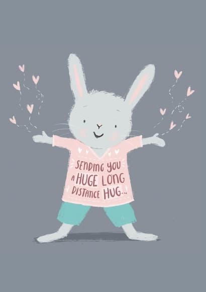 cute, sentimental birthday card aimed at children, friends