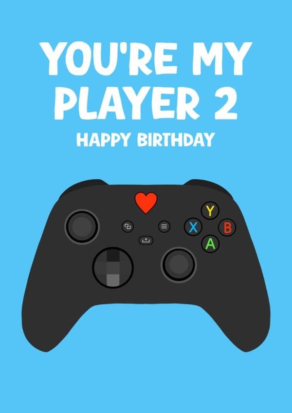 cheesy, funny birthday card aimed at boyfriend, girlfriend, friends