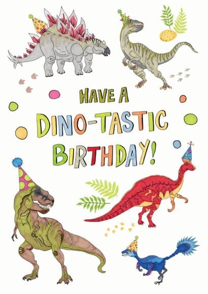 cute, kid friendly birthday card aimed at children, 5 year olds, 6 year olds, 7 year olds, 8 year olds, 9 year olds