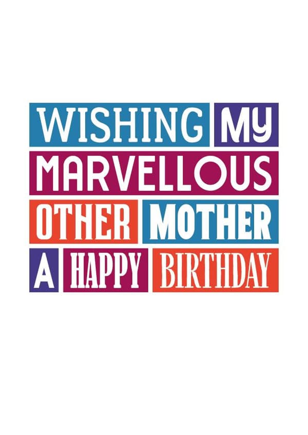 sentimental birthday card aimed at mom