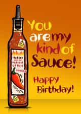 punny birthday card aimed at friends