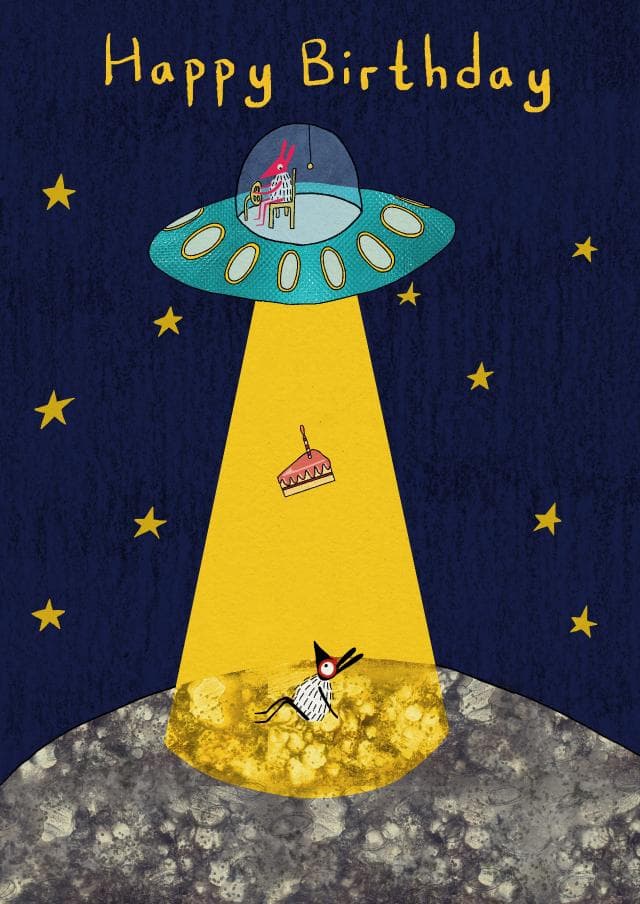 cute birthday card aimed at kids