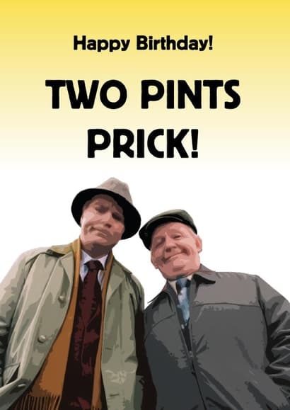 rude birthday card aimed at adult