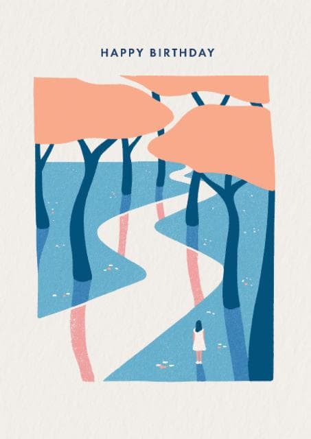 sentimental birthday card aimed at adult, young adults