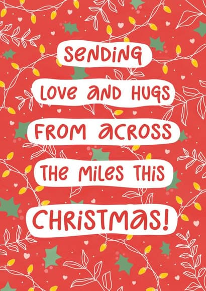 sentimental birthday card aimed at family, friends